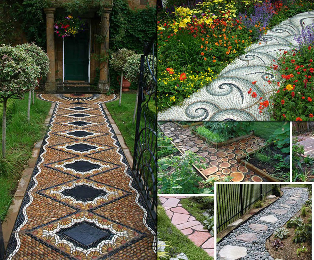 Garden Designer And Mosaic Artist Uses Unusual Tiles To Help To